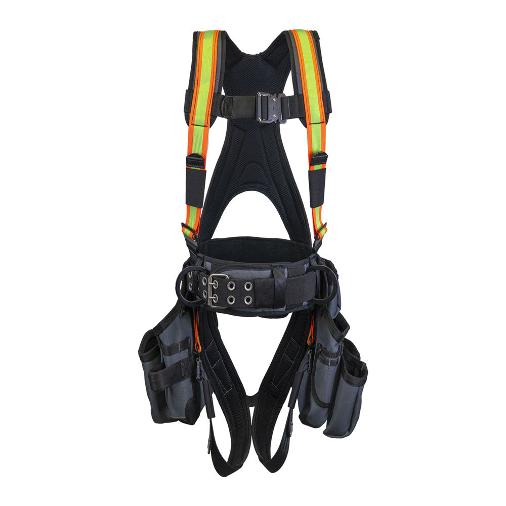 Super Anchor Hi-Vis Deluxe Tool Bag Harness